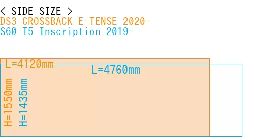 #DS3 CROSSBACK E-TENSE 2020- + S60 T5 Inscription 2019-